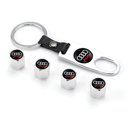 Audi Tire Dust Caps Set