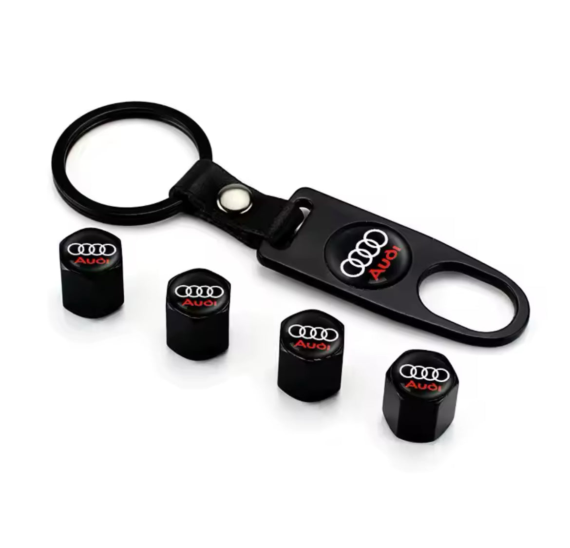 Audi Tire Dust Caps Set