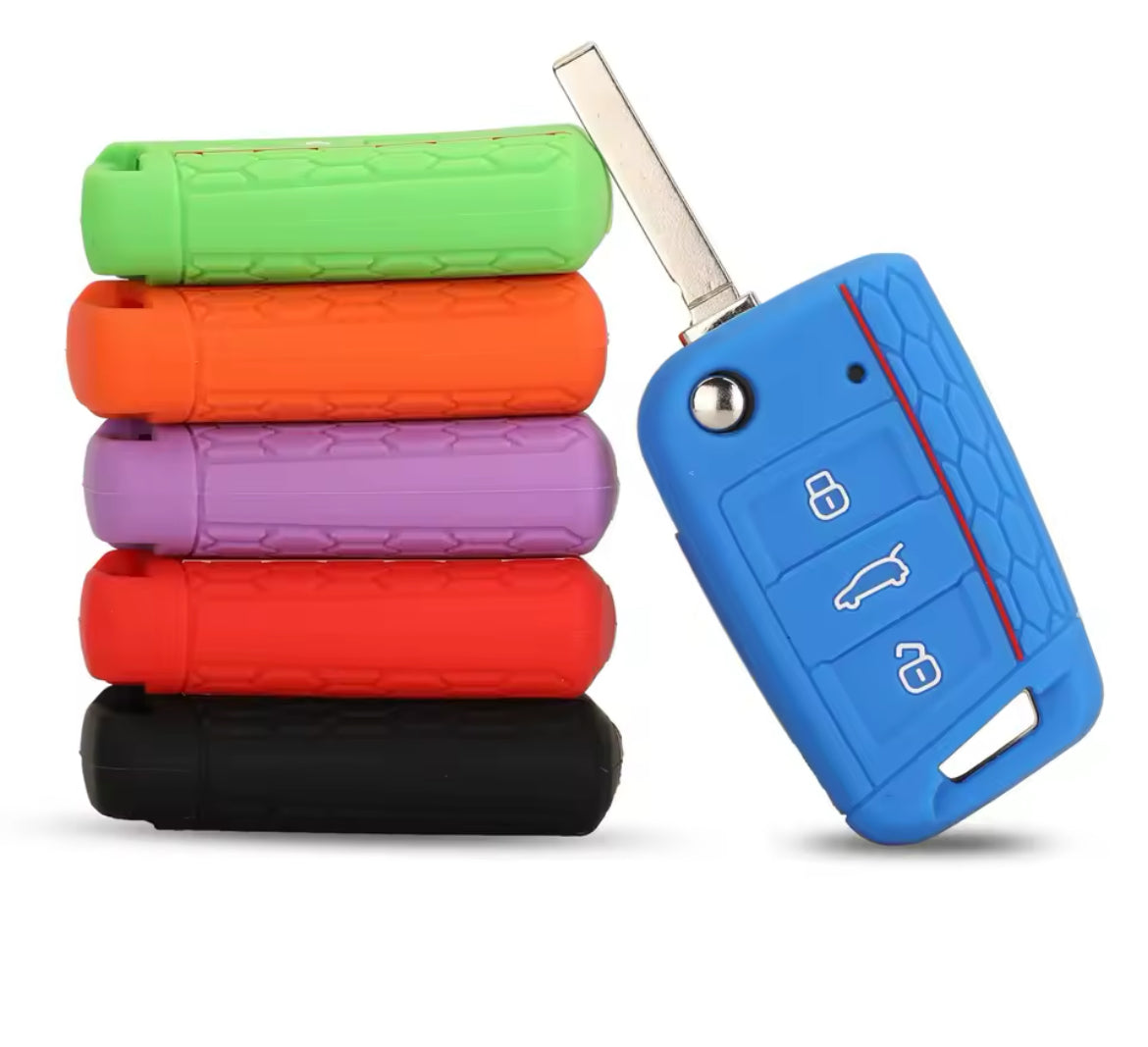 VW / SEAT Car Key Cover Case Silicone Shell