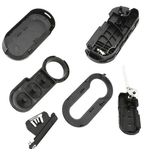 Fiat 3 Button Flip Remote Case -